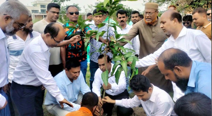 উত্তরঞ্চলে বৃক্ষরোপণ কর্মসূচির উদ্বোধন